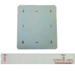 Dima in plexiglass per controllo stabilità dimensionale dei tesssuti 