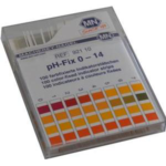 Confecciones de 100 pz. tiras pH 0 - 14 6x86 mm. 